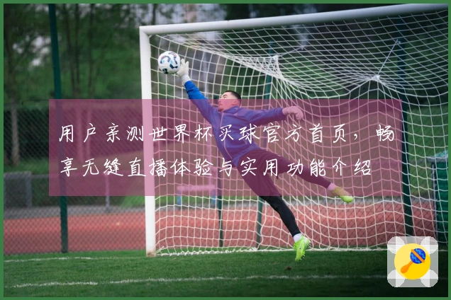 用户亲测世界杯买球官方首页，畅享无缝直播体验与实用功能介绍
